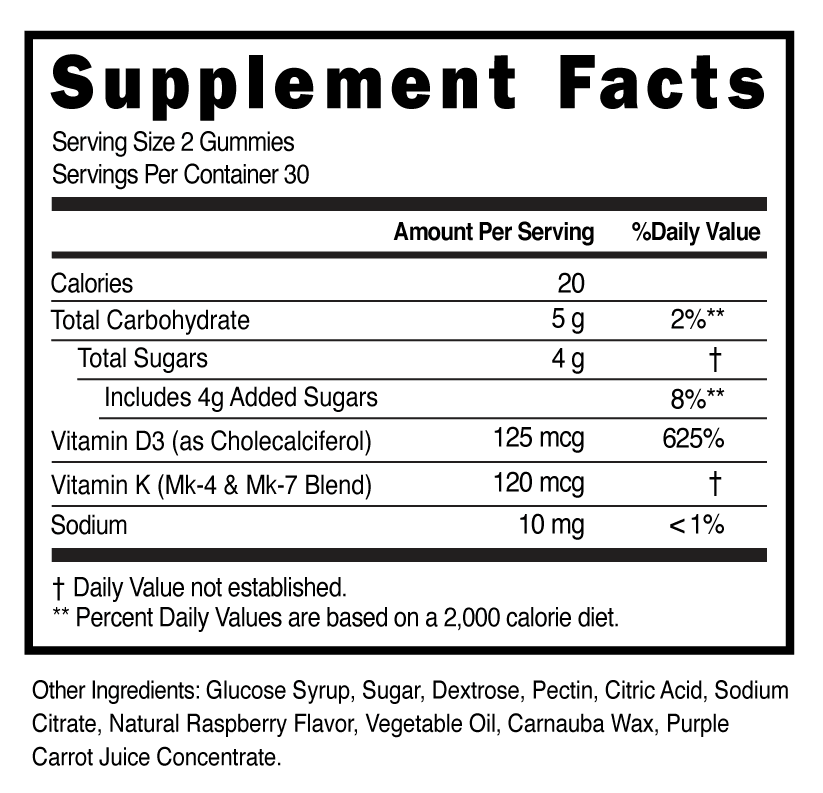 Private Lable K2 D3 Vitamins