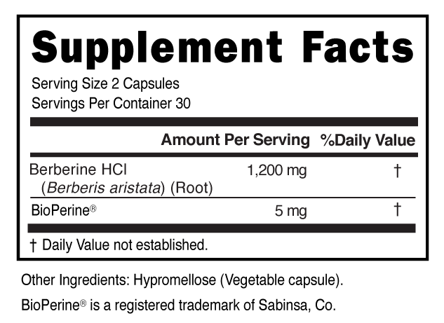 Private Lable BERBERINE Vitamins